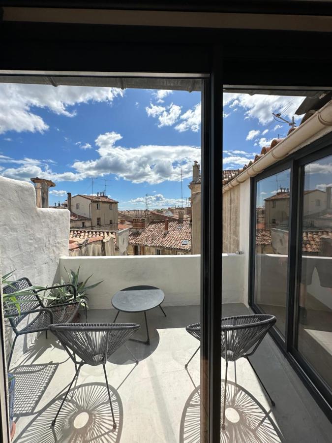 La Boheme Centre Historique - Terrasse Sur Les Toits - Hh Apartamento Montpellier Exterior foto